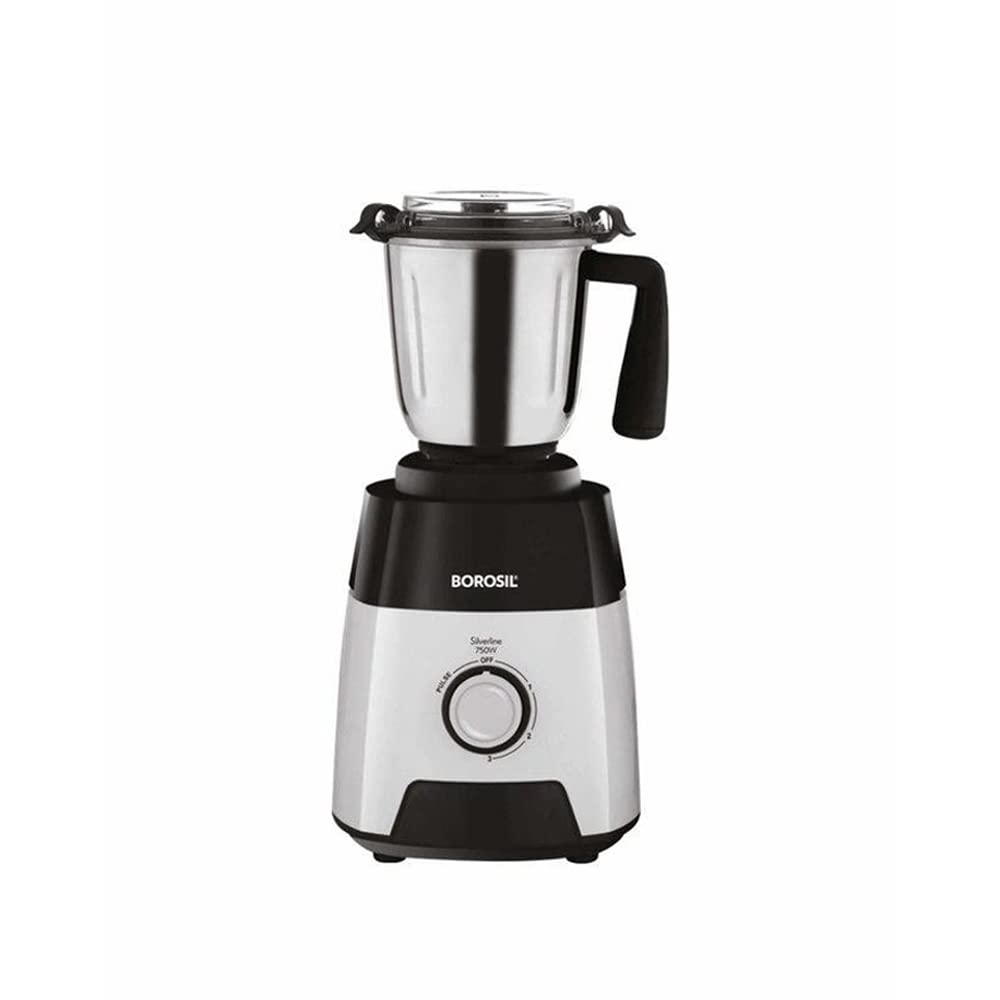 Borosil Silverline Mixer Grinder W16 750 W, 3 Jars