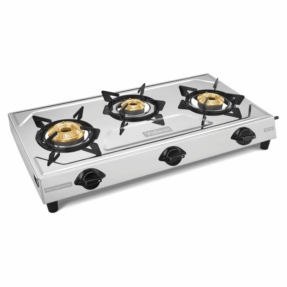 VICTOR JUMBO 3 BURNER GAS STOVE