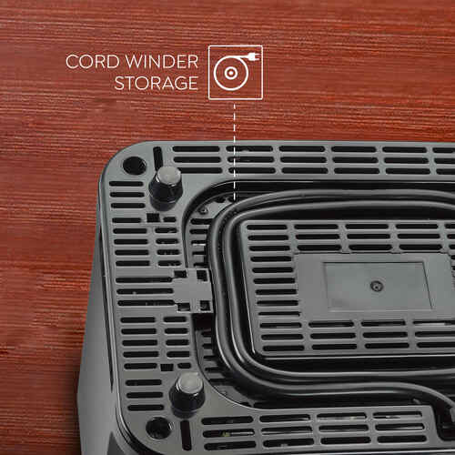 Slice Pop-up Toaster 750W | Elegant Stainless Steel Finish | Cancel Function & High Lift Lever | Black & Silver