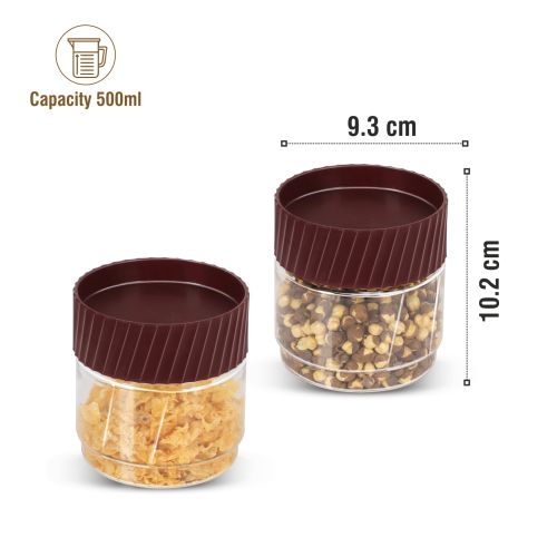 Jaypee plus STAXX 2PCS SET convenient 2-piece combo set 500ml