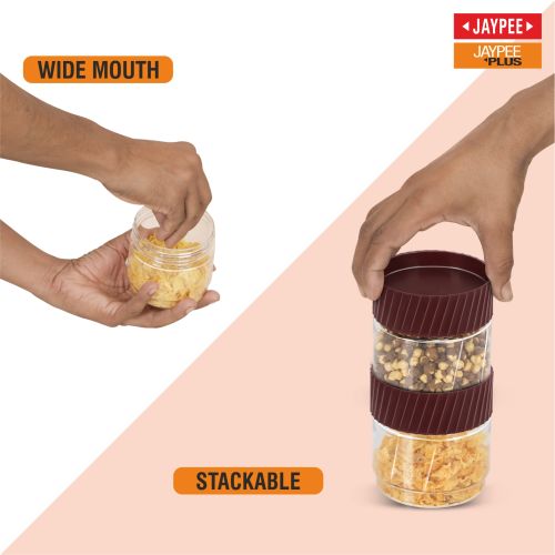 Jaypee plus STAXX 2PCS SET convenient 2-piece combo set 500ml