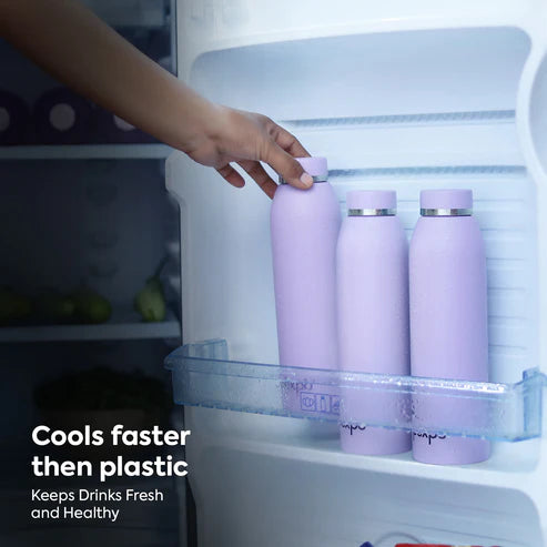 Pexpo Jumbo SS Water Bottle 750 ML Knight Black