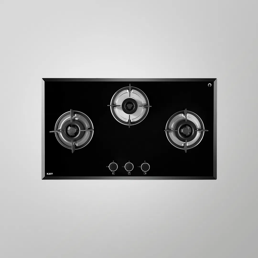FBB 783 – 78cm Built-in Hob with 3 Full Brass Burners & Auto Ignition