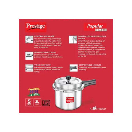 PRESTIGE POPULAR SVACHH PRESSURE COOKER 2.0 L