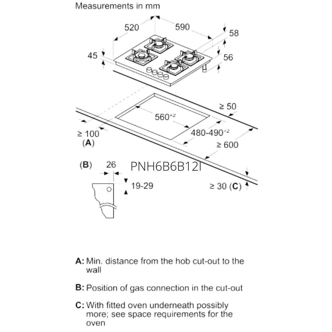 BOSCH Series 4 PNH6B6B12I