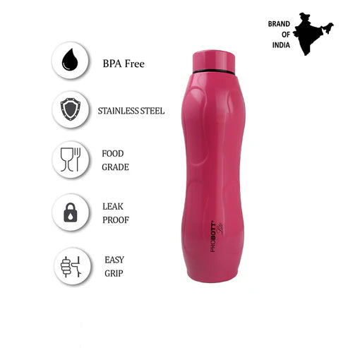 LITE Ocean 950ml Stainless Steel Water Bottle – Single Wall, BPA-Free, No Vacuum – PL 950-01