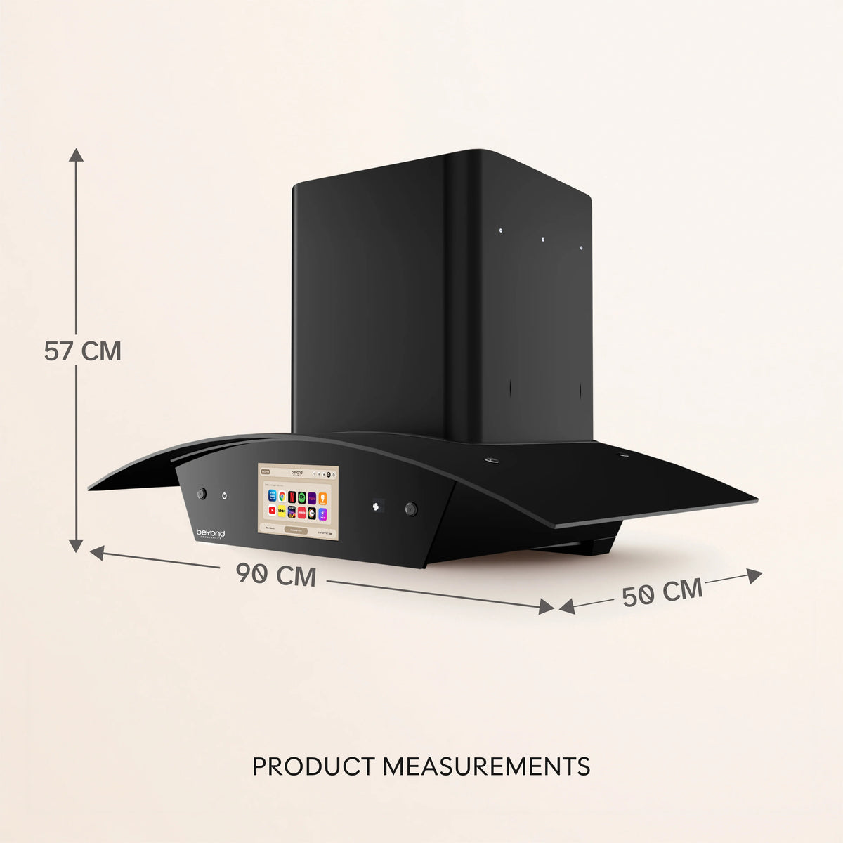 Asteria Chimney (AC, 90 CM)