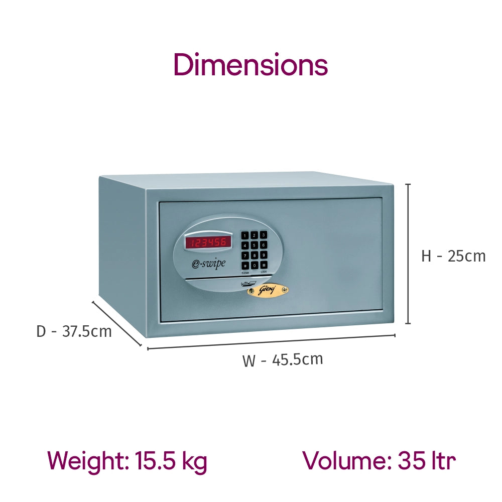E-Swipe Digital Home Locker with Card Swipe Access