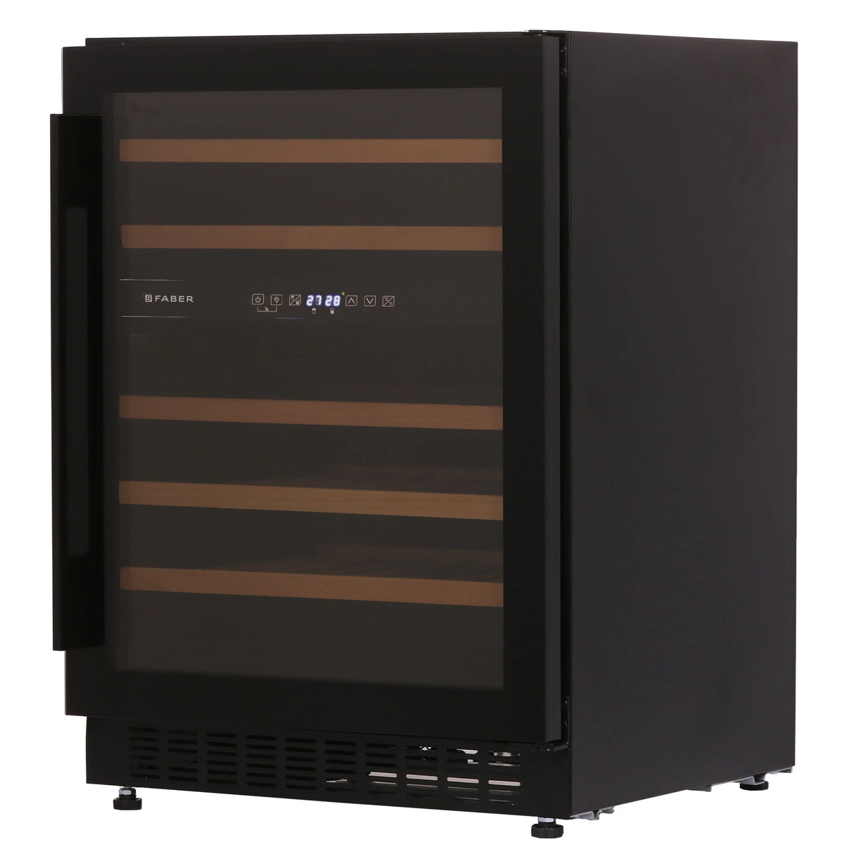 FWC JCF-145S 46 Bottle Dual Zone Wine Cooler – Frost Free, Triple Glazed Glass, Freestanding/Built-In