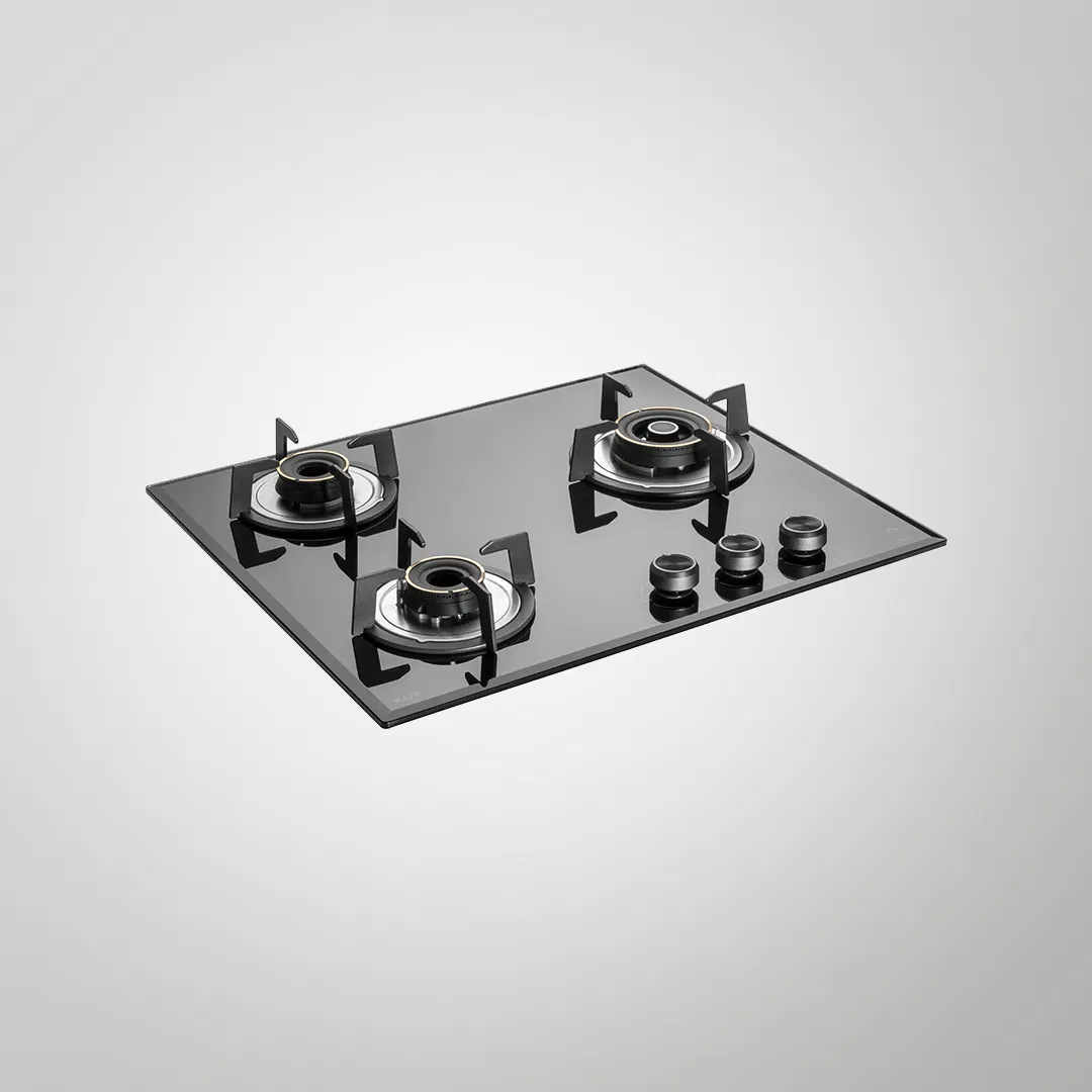 ALN 603 – 60cm Built-in Hob with 3 High-Efficiency Heavy-Duty Brass Burners & Auto Ignition