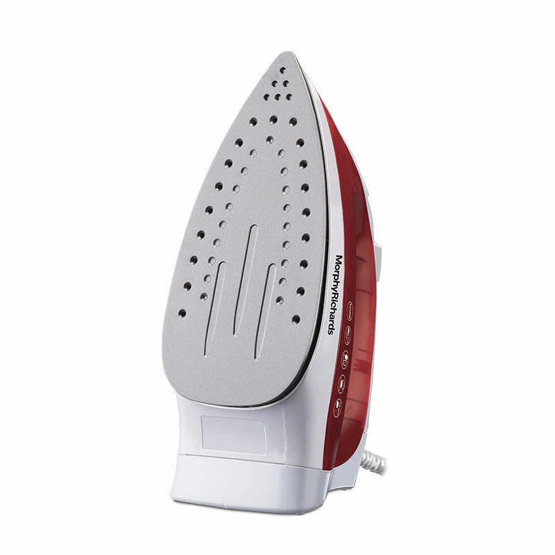 Glide Steam Iron, 1250W, Non-Stick Soleplate, 300ml Water Tank, Turbo Boost Mode, Self-Cleaning Function