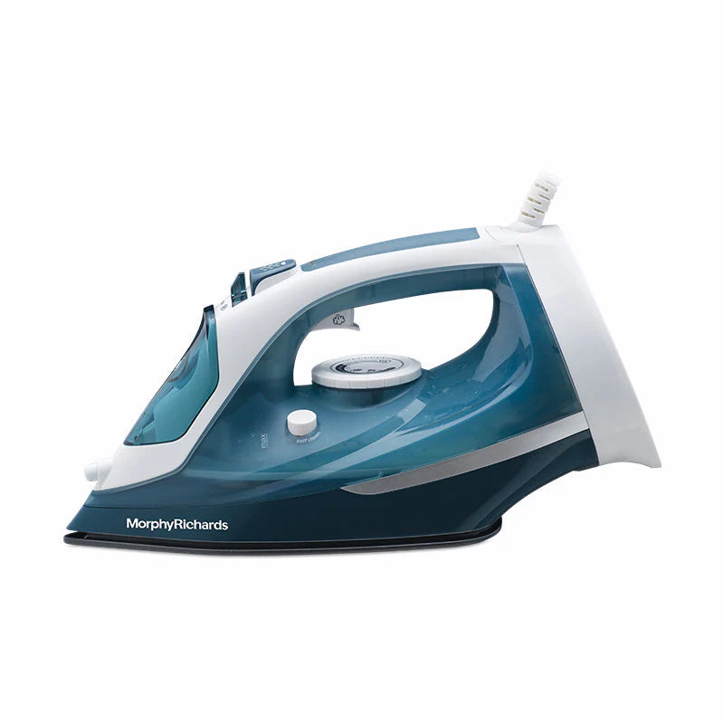 Turbo Steam Iron, 2200W, Ceramic Soleplate, 320ml Water Tank, Continuous Steam Output, Self-Cleaning Function