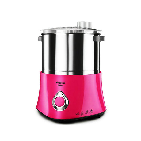 Buy PREETHI ICONIC SS WG-908 2-LITRE WET GRINDER (PINK) at the lowest price in India at Apnidukaan.com, Save UPTO 50% Off, All India Free Shipping, Click here to see all of our exclusive deals.