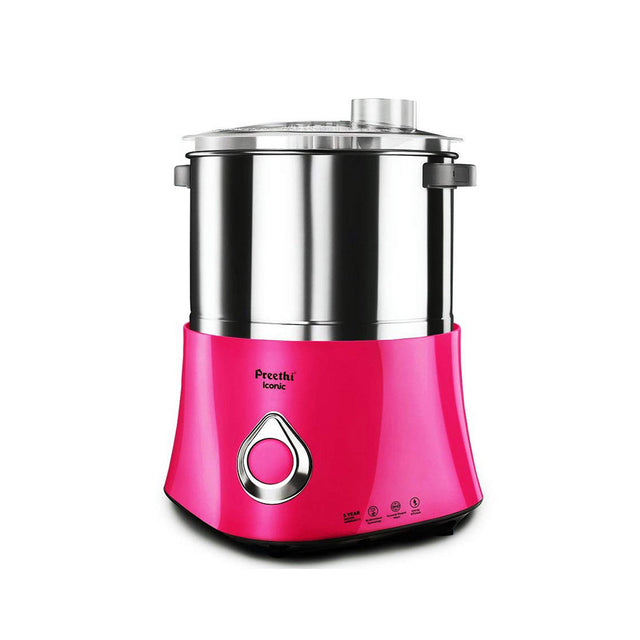 Buy PREETHI ICONIC SS WG-908 2-LITRE WET GRINDER (PINK) at the lowest price in India at Apnidukaan.com, Save UPTO 50% Off, All India Free Shipping, Click here to see all of our exclusive deals.