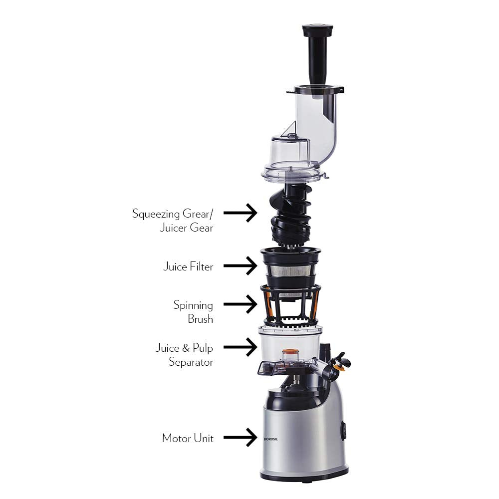 Borosil HealthPro Cold Press Slow Juicer Cold Press Slow Juicer