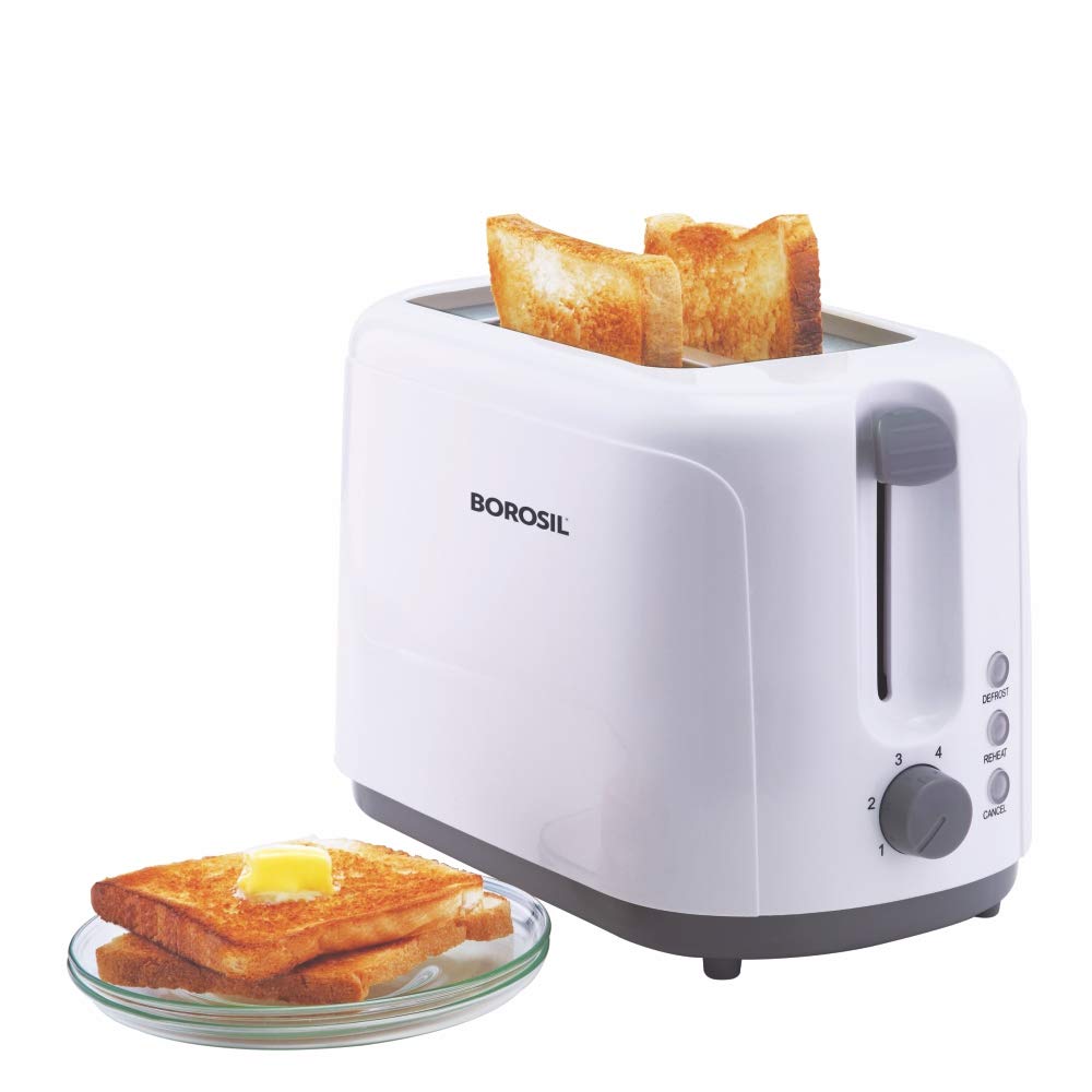 750-Watt Krispy Pop-Up Toaster (White)
