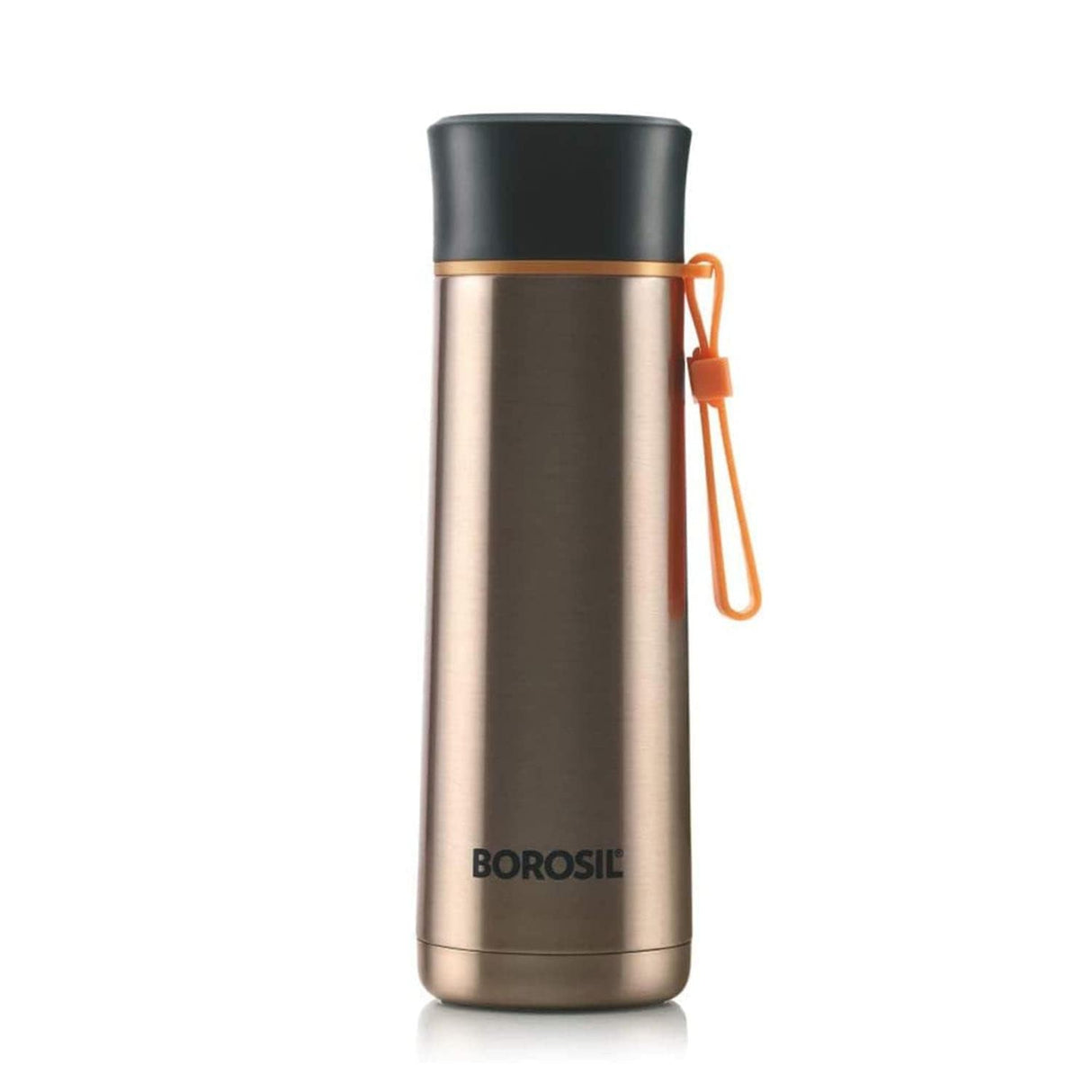 Sprint Golden – 400 mL (BT400GLD105) | Hot & Cold Stainless Steel Bottle with Carry Case & Loop for Easy Portability