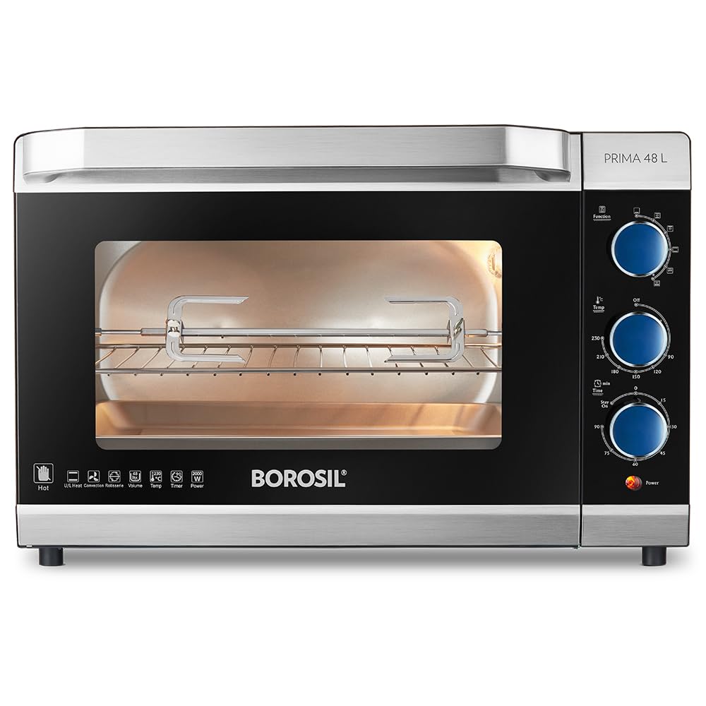 Borosil Prima 48L Oven Toaster Griller (OTG)