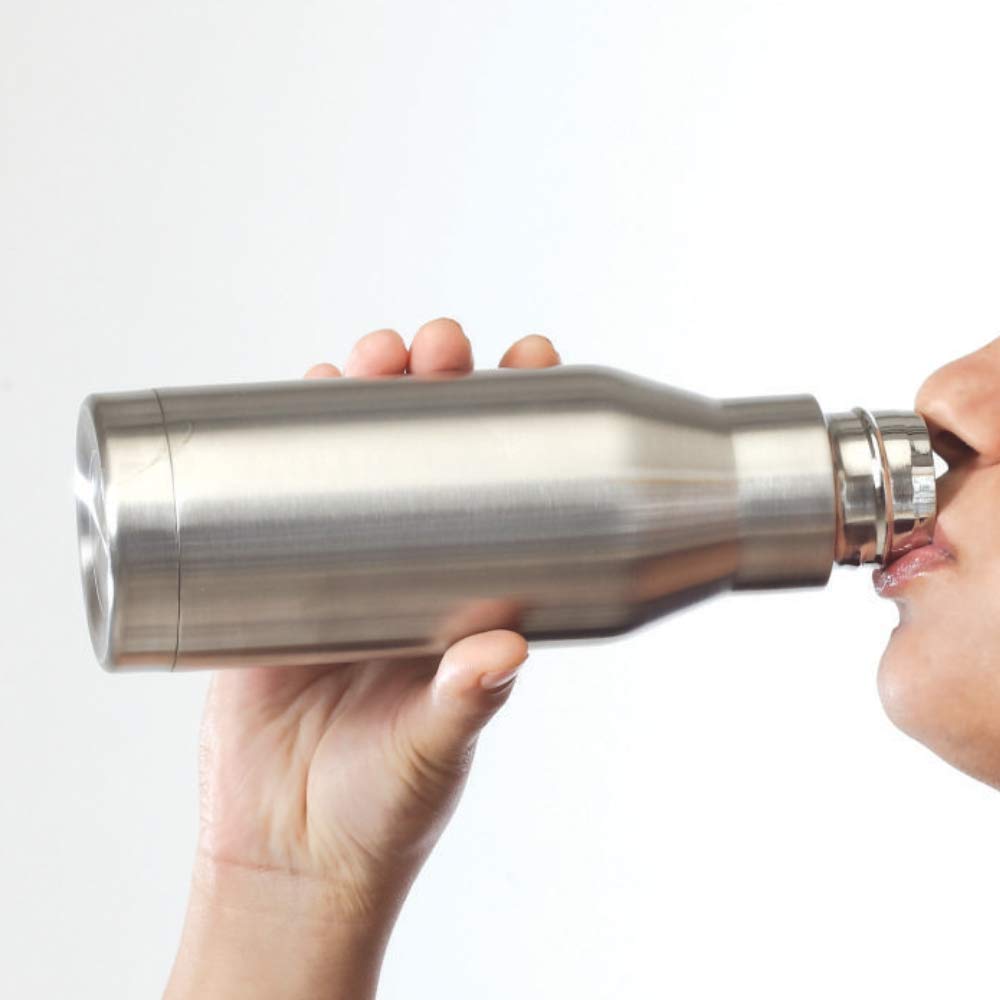 Aqua – 750 mL (ISFGSPO7505) | Hot & Cold Stainless Steel Bottle with Modern Design