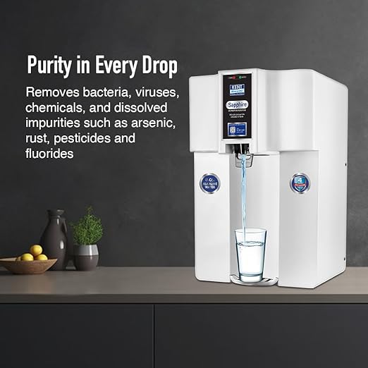 Sapphire RO Water Purifier White 8L