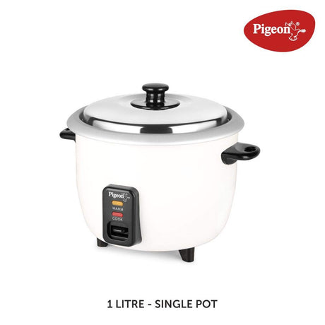 PIGEON 1.0 L RICE COOKER SINGLE POT