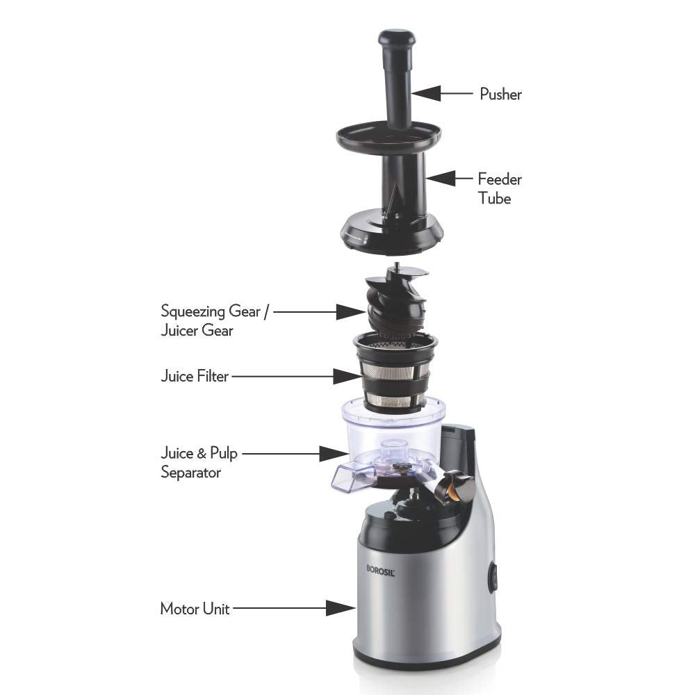 Borosil HealthPro Slow Juicer Slow Juicer