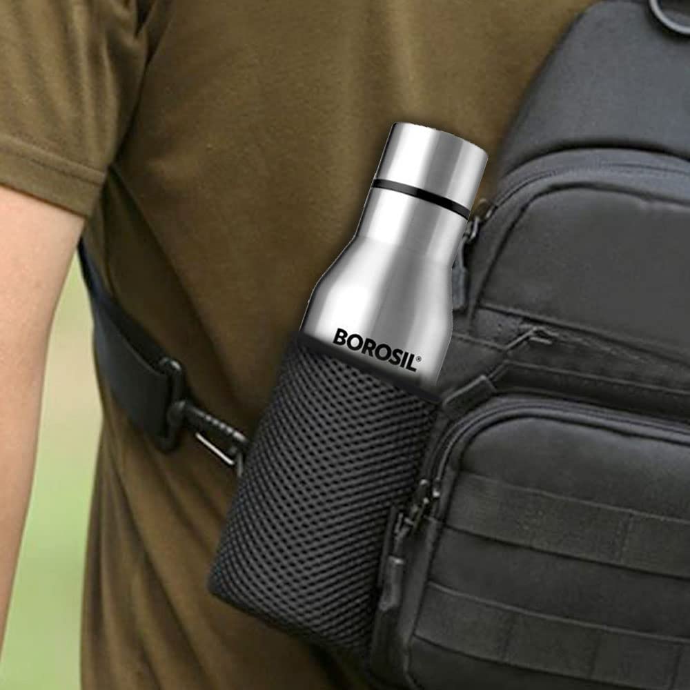 Aqua – 750 mL (ISFGSPO7505) | Hot & Cold Stainless Steel Bottle with Modern Design