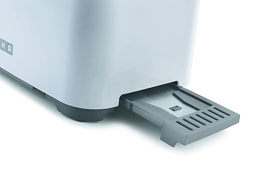 Usha 3720 700-Watt 2-Slice Pop-up Toaster (White)