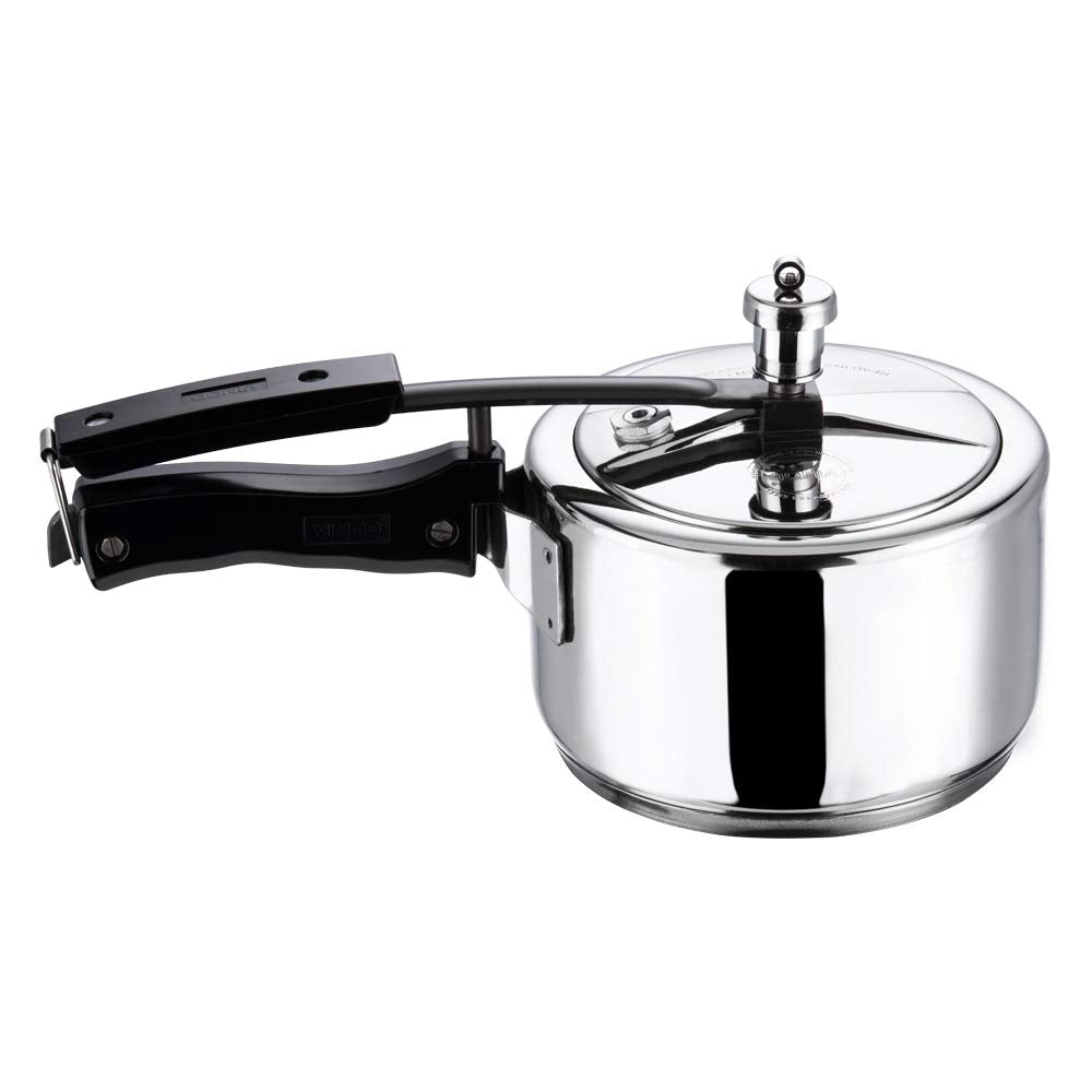 VINOD 18/8 SS INNER LID PRESSURE COOKER - SPCIL SERIES (2L)