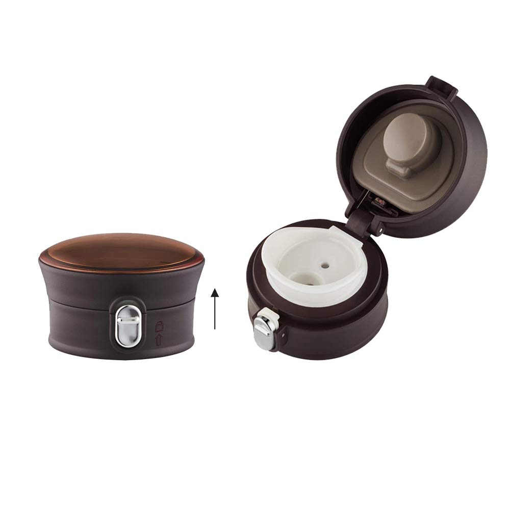 Travelease Brown Stainless Steel Hot & Cold Bottle – 420 mL (8T4208N101) | Leak-Proof Sipper Bottle for Travel & Daily Use