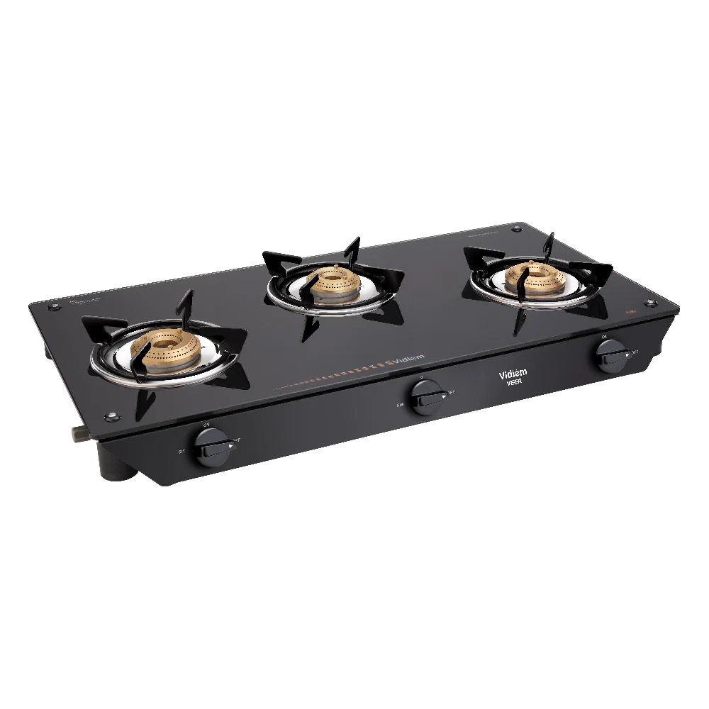 VIDIEM VEER 3 BURNER GAS STOVE
