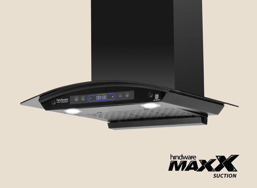 Cosima BLDC Filterless Auto Clean Kitchen Chimney with Motion Sensor & 1600 m³/h Suction