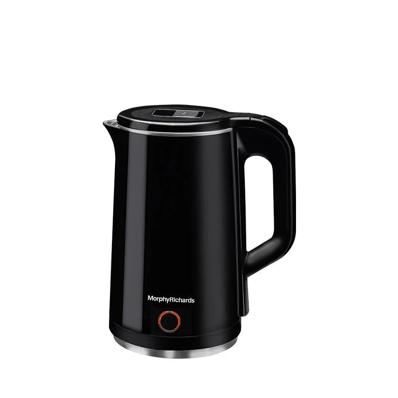 Black Beauty 1350W Electric Kettle, 1.5L Capacity with Auto Shut Off, Dry Boil Protection & Cool Touch Body – Black