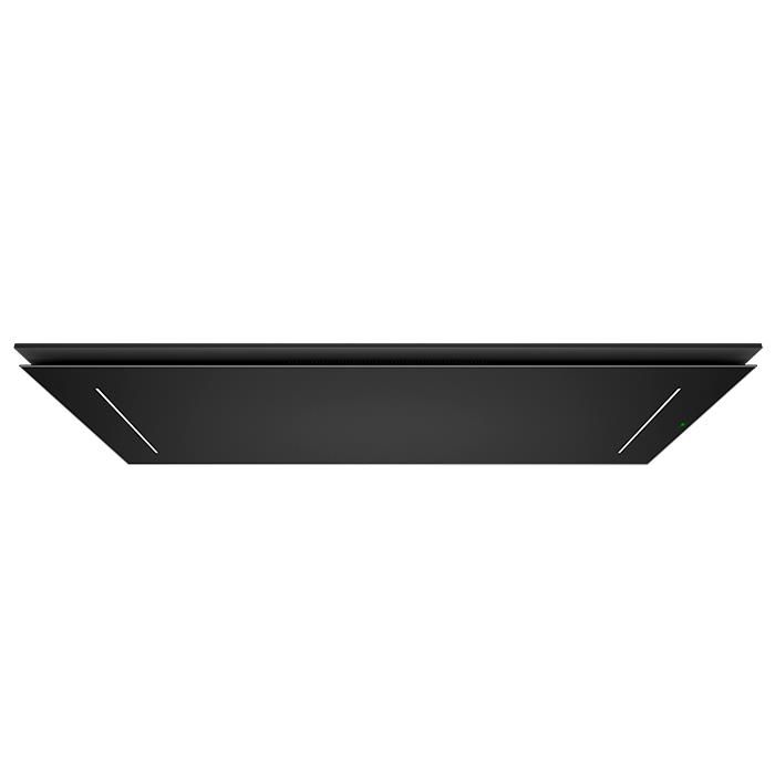 Ceiling Fan 5DD 72557 120 CM Chimney Black Glass, 4-Level Fan Power, Multi Control, Automatic Reset, Circulation Mode
