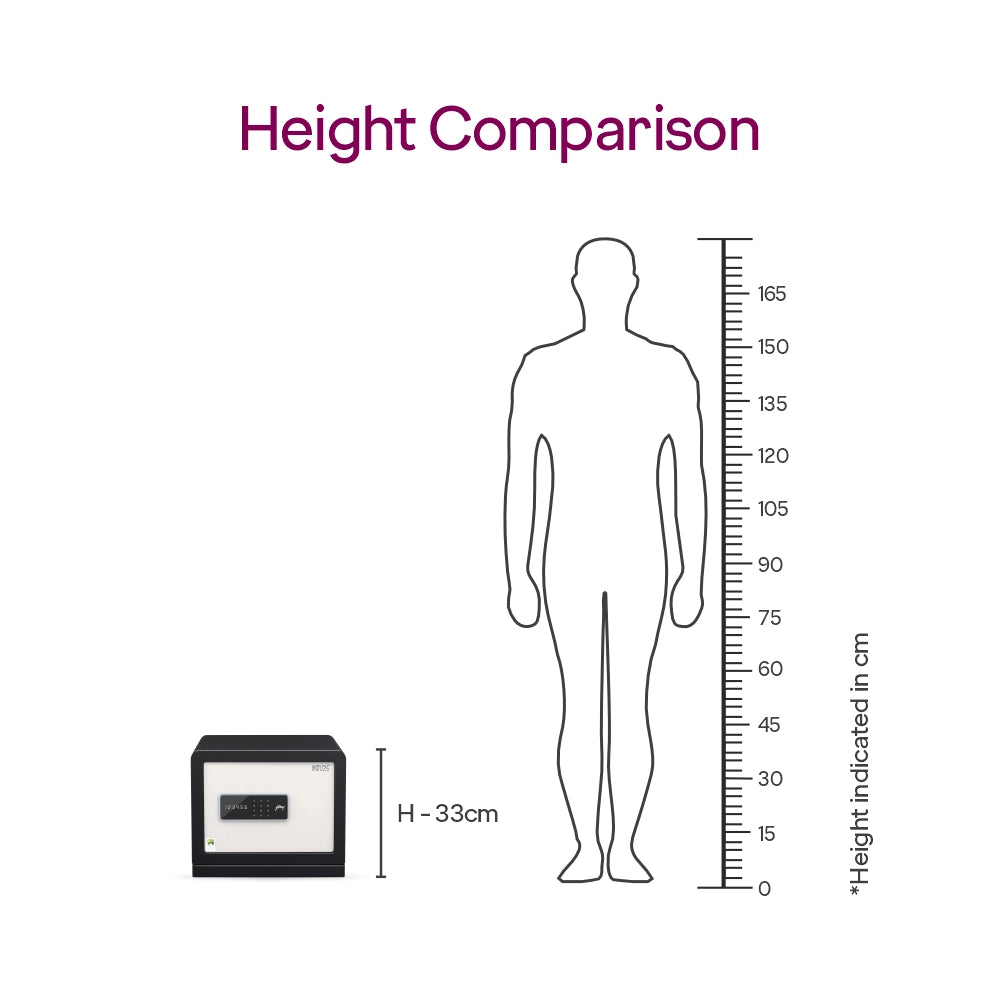 Ritz Touch Digital Home Locker with i-Buzz Alarm System