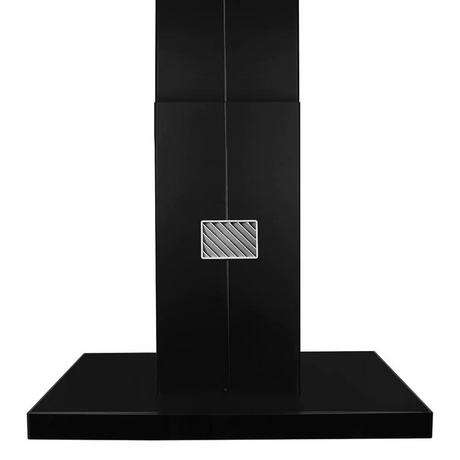 Dual touch Control Ceiling Mount Black Glass Finish Manual Clean Function 1000m3/hr Suction