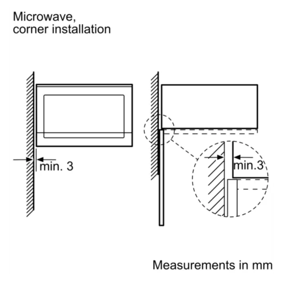 Series 6 Built In Microwave Oven BEL554MB0I