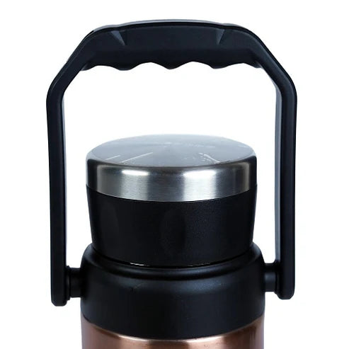 Handy 1500ml Thermos Flask Bottle, Stainless Steel Vacuum Insulated Hot & Cold Water Bottle | Leak-Proof | Portable & Eco-Friendly | Silver | PB 1500-03