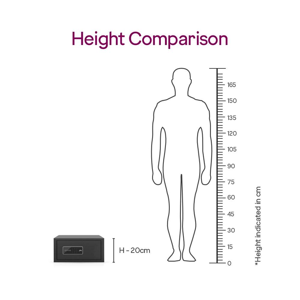 NX Pro Digital (25L) Ebony Home Locker