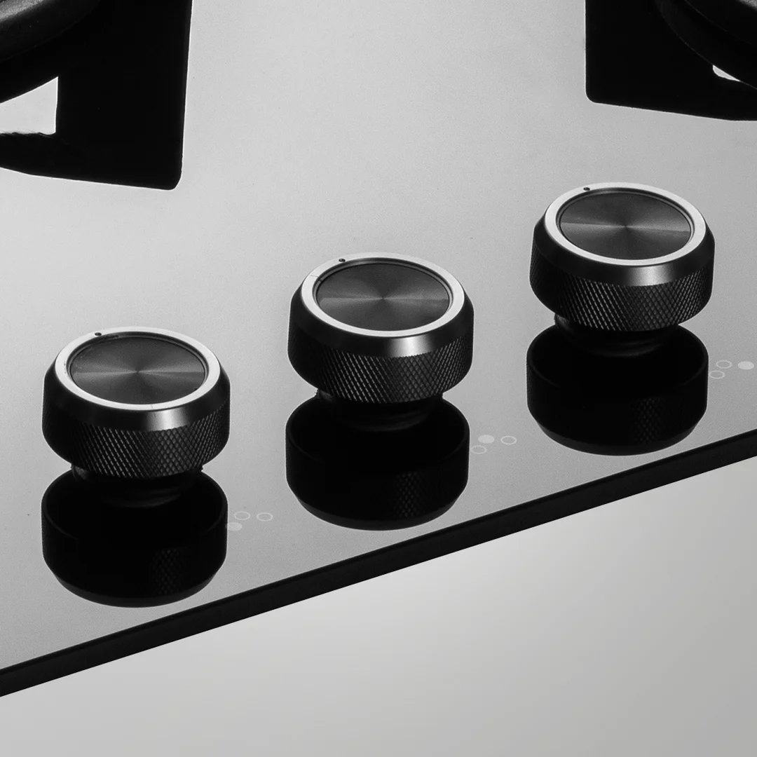 INF 783 Built-In Hob | Auto Ignition | 3 Full Brass High-Efficiency Burners | Triple & Dual Ring Burners | Flame Failure Device