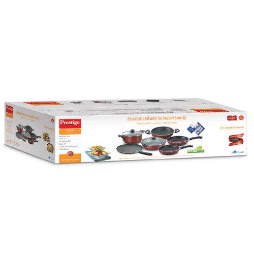 Prestige New Omega Deluxe Teflon Plus Kitchen Set 30742