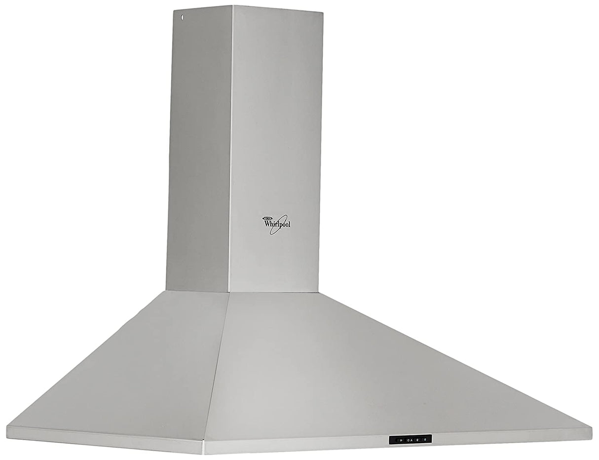 Whirlpool 60cm Kitchen Chimney AKR 601 Platinum, 3 Baffle Filters, 1000 m3/hr