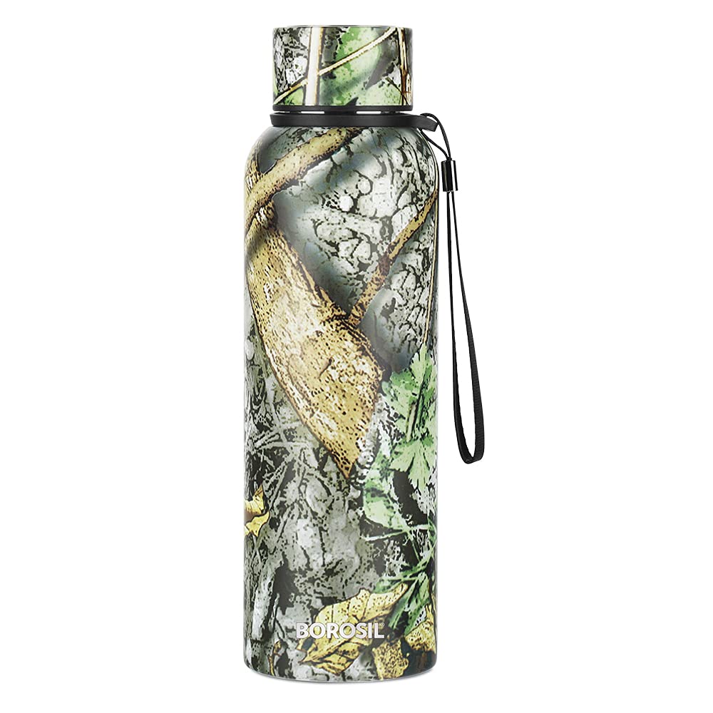 Trek Granite 700ML Hot n Cold Stainless Steel Bottle (BT700GNT114) – 20 Hours Hot, 24 Hours Cold, Wide Mouth, Durable Finish