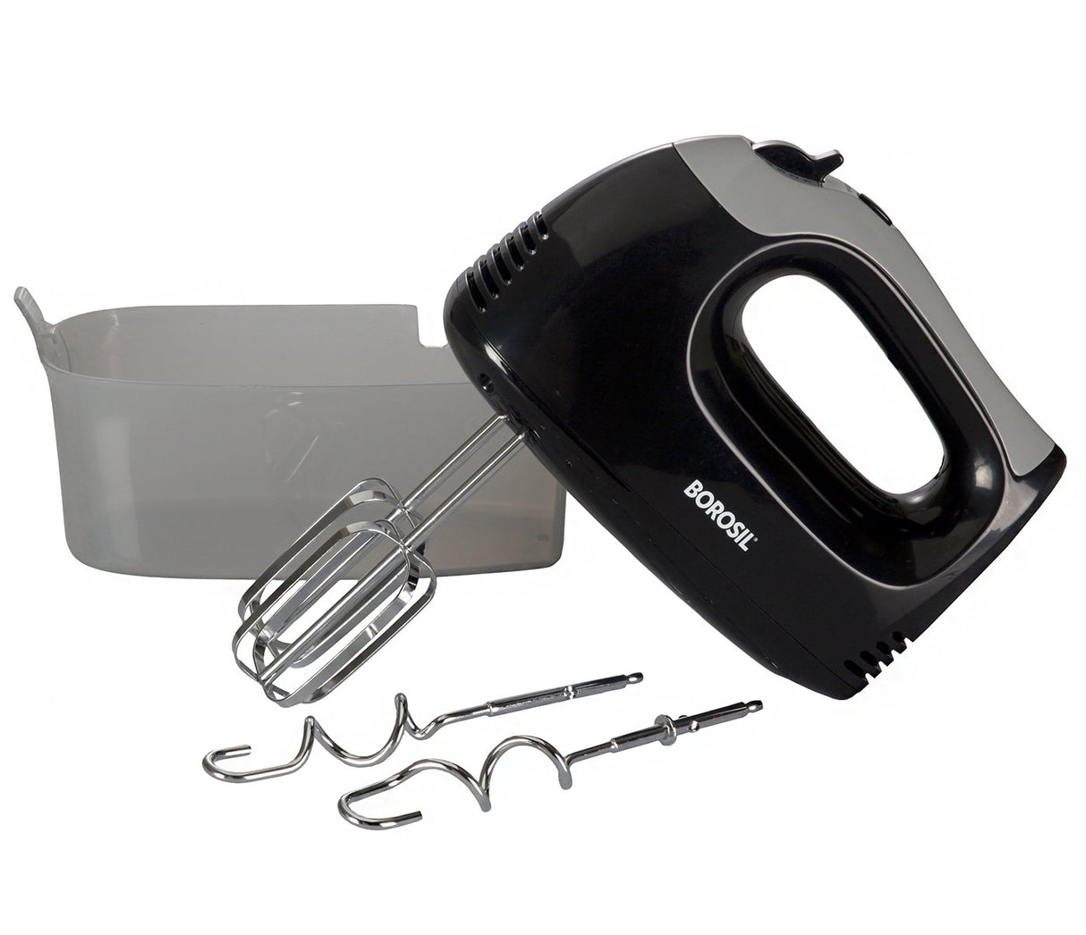 Borosil Smartmix 300-Watt Hand Mixer, Black