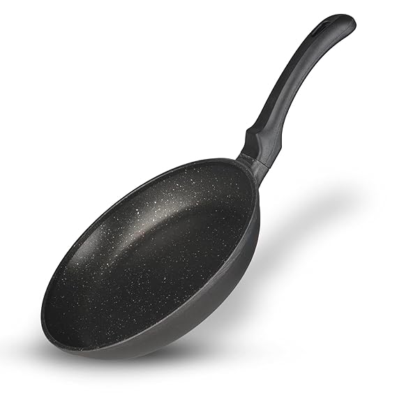 Senator Die Cast Non-Stick Aluminium Frypan (20cm, 1Litre, Black) BGIN-2565