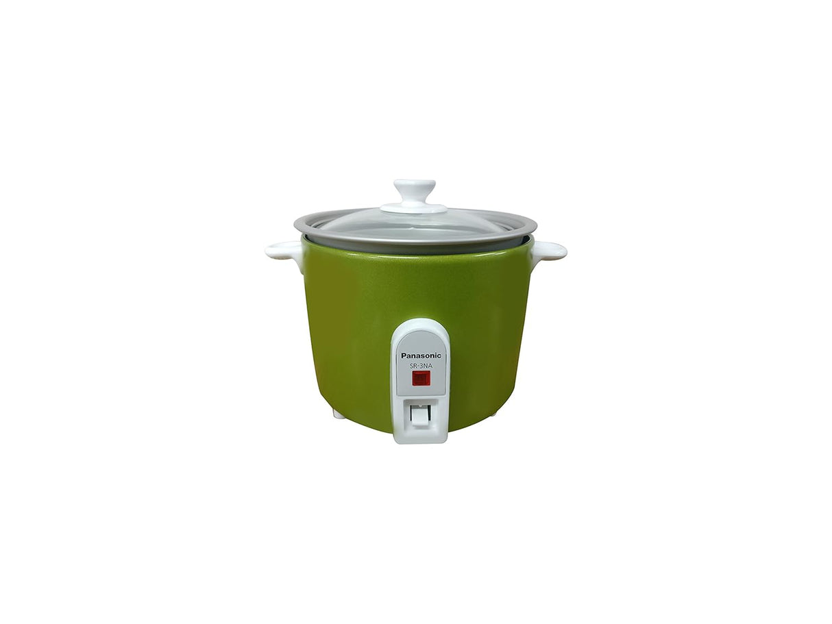 SR-3NA 0.3L TSL Electric Rice Cooker – 230W, Apple Green, Aluminium Body, Compact & Energy Efficient