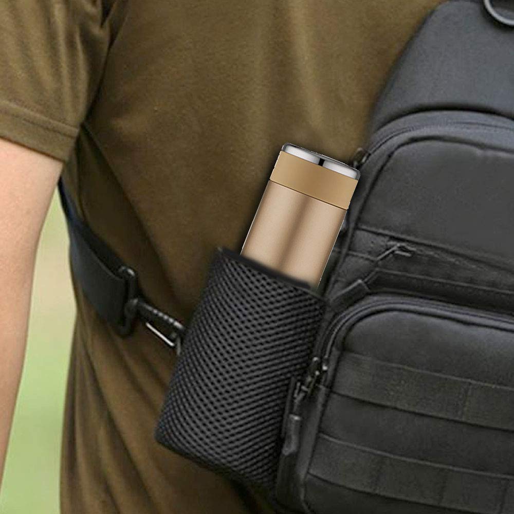 Travelsmart Rose Gold Stainless Steel Hot & Cold Flask – 260 mL (BT260RG119) | Leak-Proof, Spill-Proof Thermo Flask for Travel, Soups & Beverages