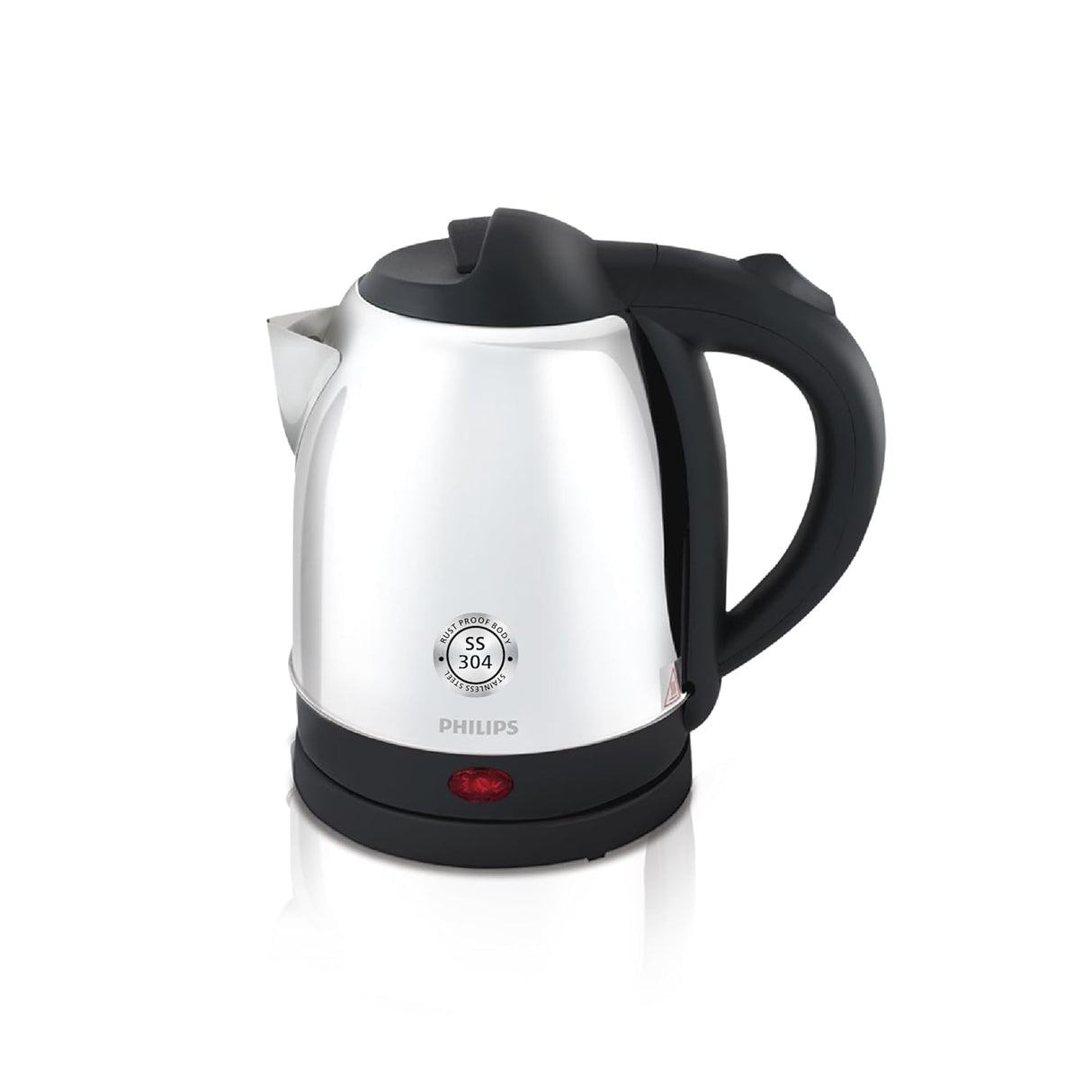 HD9373/00 Electric Kettle | 1.5L | 25% Thicker Stainless Steel Body | Triple Safe Auto Cut-Off | Rust-Proof Design