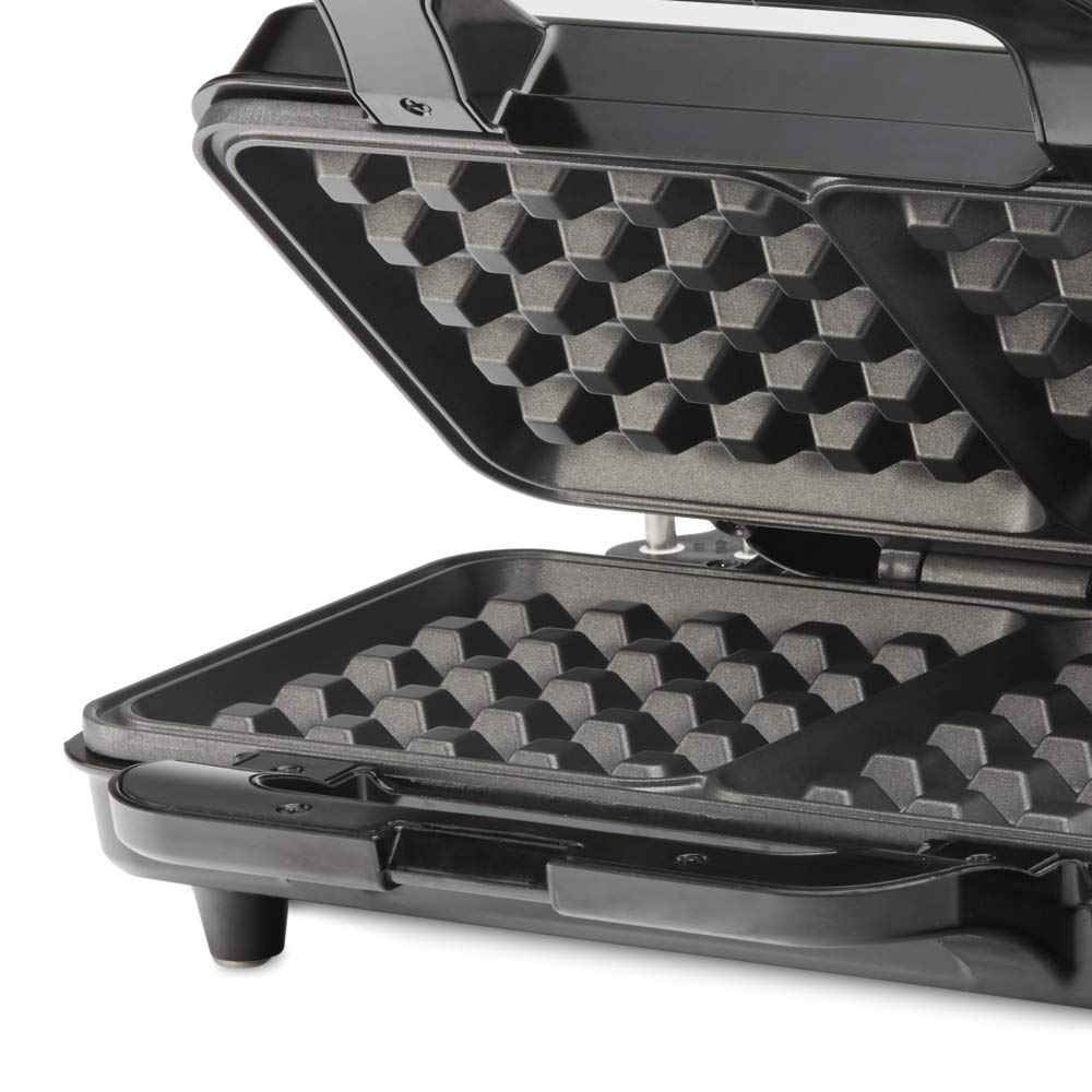 Neo Waffle Maker 1000 W, opens 90°