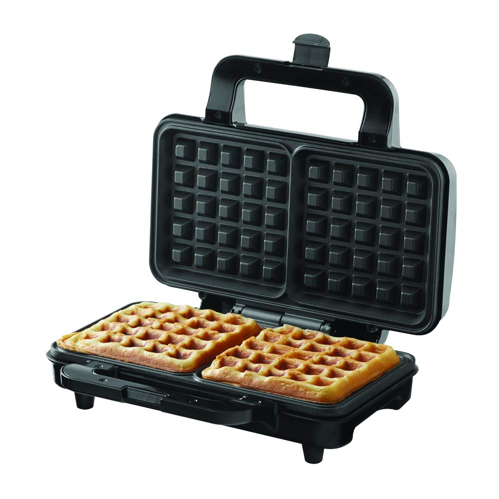 Neo Waffle Maker 1000 W, opens 90°